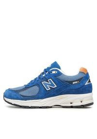 New Balance Sneakersy M2002REA Niebieski. Kolor: niebieski. Materiał: skóra, zamsz