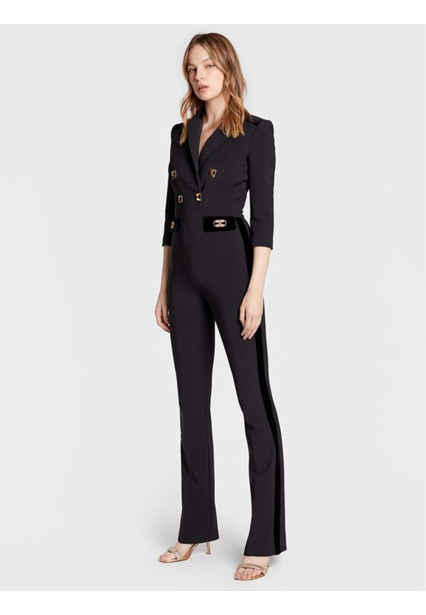 Kombinezon Elisabetta Franchi. Kolor: czarny