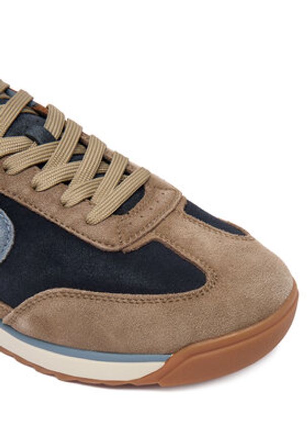 Replay - REPLAY Sneakersy GMSIB .000.C0002L Granatowy. Kolor: niebieski. Materiał: skóra, zamsz