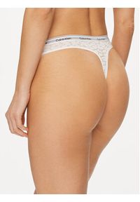 Calvin Klein Underwear Stringi 000QD5051E Biały. Kolor: biały. Materiał: syntetyk #2