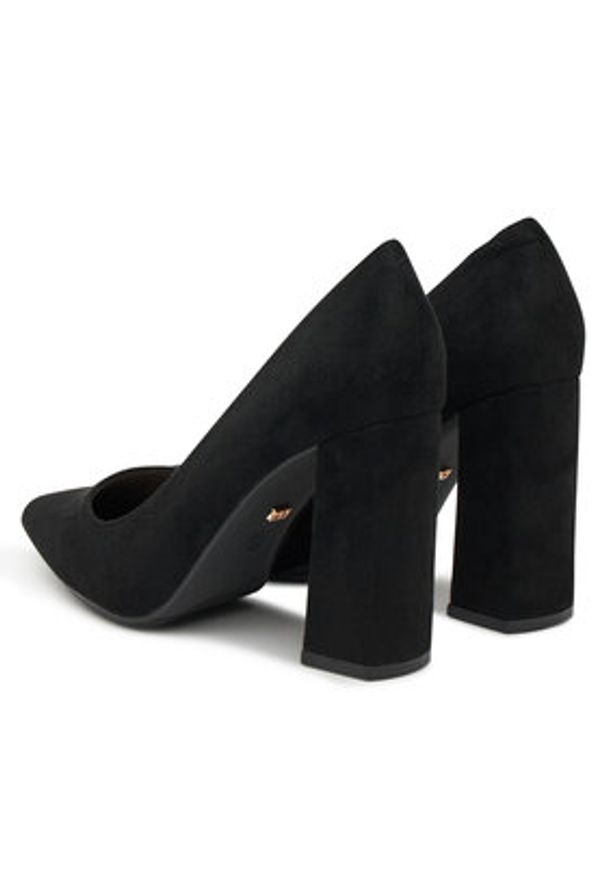 DeeZee Czółenka XLO Czarny. Kolor: czarny. Materiał: materiał