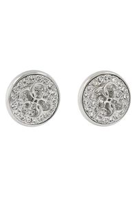 Kolczyki Guess. Materiał: srebrne. Kolor: srebrny #1