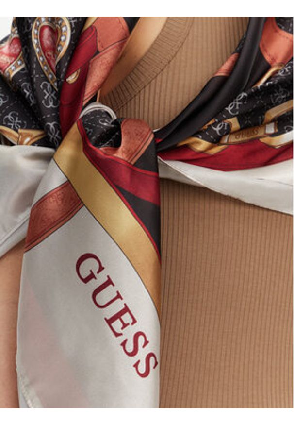 Guess Chusta AW5301 SIL03 Czarny. Kolor: czarny. Materiał: poliester, materiał