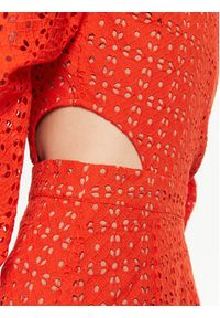MICHAEL Michael Kors Sukienka codzienna MS381M68BK Pomarańczowy Regular Fit. Okazja: na co dzień. Kolor: pomarańczowy. Materiał: bawełna. Typ sukienki: proste. Styl: casual #5