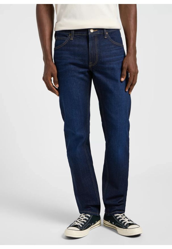 Lee - MESKIE SPODNIE LEE DAREN ZIP FLY SIREN INDIGO 112365746