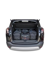 KJUST - Torby Do Bagażnika Opel Crossland X 2017+ 4Szt Kjust. Kolor: czarny. Styl: sportowy #1