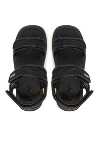 DKNY Sandały Owyn K1514238 Czarny. Kolor: czarny. Materiał: materiał #3