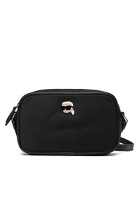 Karl Lagerfeld - KARL LAGERFELD Torebka A4W30308 Czarny. Kolor: czarny. Materiał: skórzane