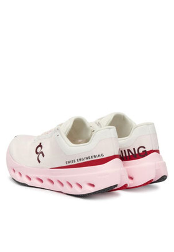 On Buty do biegania Cloudsurfer Next 3WE30054722 Różowy. Kolor: różowy. Materiał: materiał