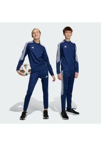 Adidas - Tiro 23 Club Training Pants. Kolor: niebieski, biały, wielokolorowy