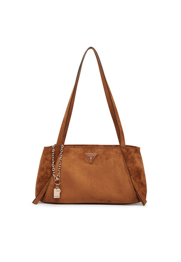 Guess Torebka Devon HWSG97 45090 Brązowy. Kolor: brązowy