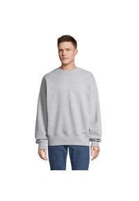 SOL'S - Sweter Unisex Authentic Crew Neck Dla Dorosłych. Kolor: szary