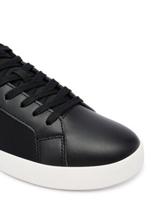 Calvin Klein Sneakersy 3 Cupsole Laceup Pu Mg YW0YW01781 Czarny. Kolor: czarny. Materiał: materiał
