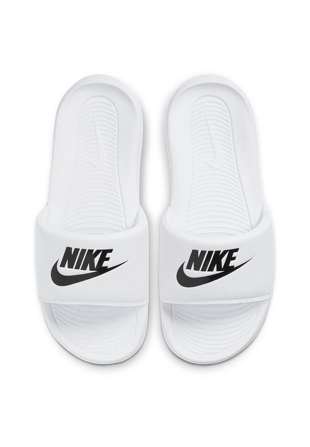 Klapki damskie Nike Victori One Slide. Kolor: biały, wielokolorowy, beżowy. Materiał: materiał, syntetyk