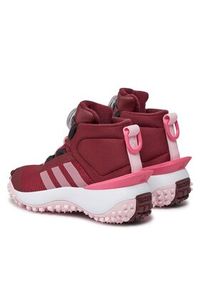 Adidas - adidas Buty Fortatrail Shoes Kids IG7261 Bordowy. Kolor: czerwony