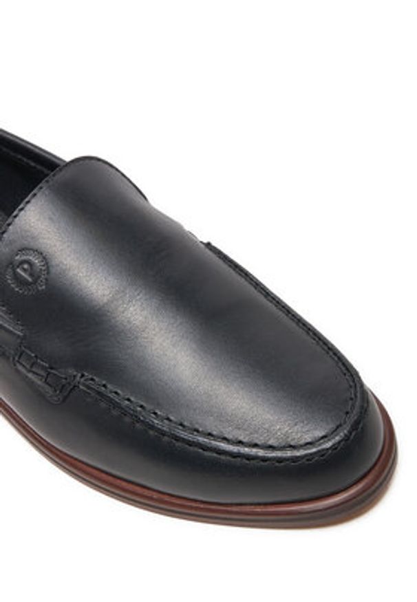 Pollini Lordsy PA10043C1LPA0000 Czarny. Kolor: czarny. Materiał: skóra