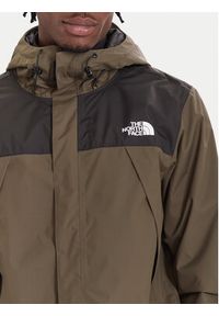 The North Face Kurtka przejściowa Antora NF0A7QEY Khaki Regular Fit. Kolor: brązowy. Materiał: syntetyk #5