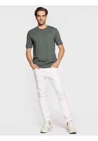 Marc O'Polo T-Shirt B21 2012 51054 Zielony Regular Fit. Typ kołnierza: polo. Kolor: zielony. Materiał: bawełna #3