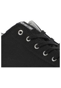 Big-Star - Trampki męskie Big Star, materiałowa sznurowana cholewka na klasycznym płaskim gumowym spodzie, czarne, DD174273SS20R47. Okazja: na co dzień. Kolor: czarny. Materiał: materiał, guma. Szerokość cholewki: normalna. Styl: klasyczny #5