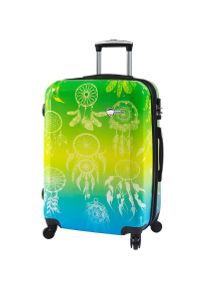 Mia Toro walizka podróżna M1091/3-M. Wzór: kolorowy #1