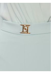 Elisabetta Franchi Spodnie materiałowe PA-T14-41E2-V260 Zielony Regular Fit. Kolor: zielony. Materiał: syntetyk #5