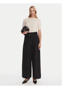 Marella Spodnie palazzo Bondeno 2523136011 Czarny Relaxed Fit. Kolor: czarny. Materiał: syntetyk #4
