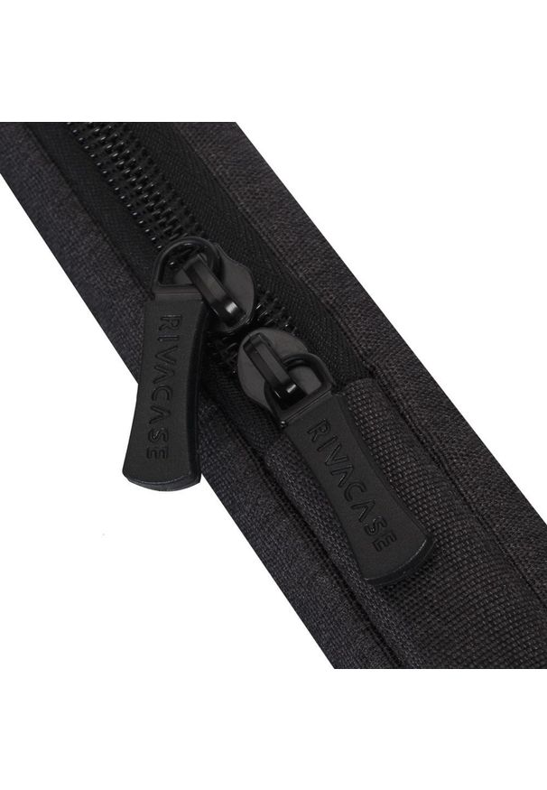 RIVACASE - Etui Rivacase 7704 czarny. Kolor: czarny. Materiał: materiał. Styl: młodzieżowy, elegancki