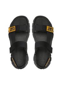CAT Footwear Sandały P110873 Czarny. Kolor: czarny. Materiał: materiał #4