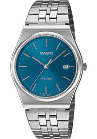 Zegarek Casio Zegarek męski Casio MTP-B145D-2A2VEF srebrny. Kolor: srebrny #1