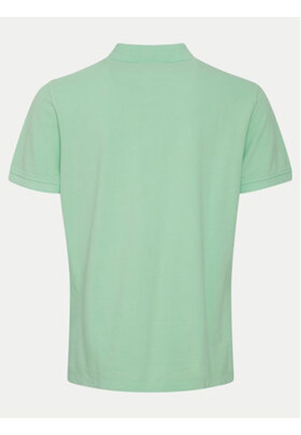 Blend Polo 20716907 Zielony Regular Fit. Typ kołnierza: polo. Kolor: zielony. Materiał: bawełna