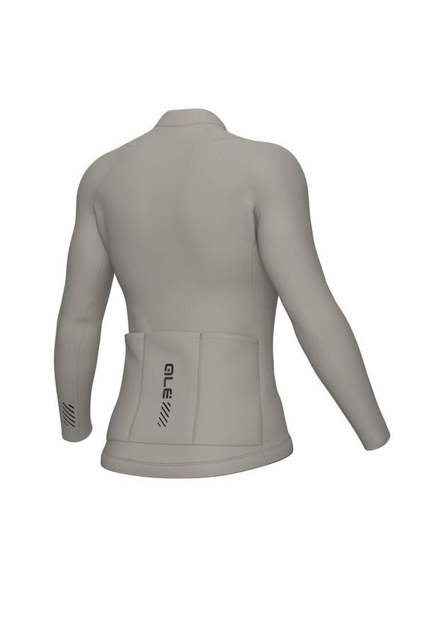 ALÉ CYCLING - Koszulka rowerowa damska Alé Cycling Solid Color Block 2.0 LS. Kolor: szary