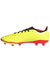 Adidas - Buty piłkarskie adidas Predator League L Fg M IG7761 żółte. Zapięcie: sznurówki. Kolor: żółty. Materiał: syntetyk, guma. Sport: piłka nożna #4