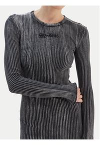 Karl Lagerfeld Jeans Sukienka codzienna B1W13055 Szary Slim Fit. Okazja: na co dzień. Kolor: szary. Materiał: bawełna. Typ sukienki: proste. Styl: casual #5