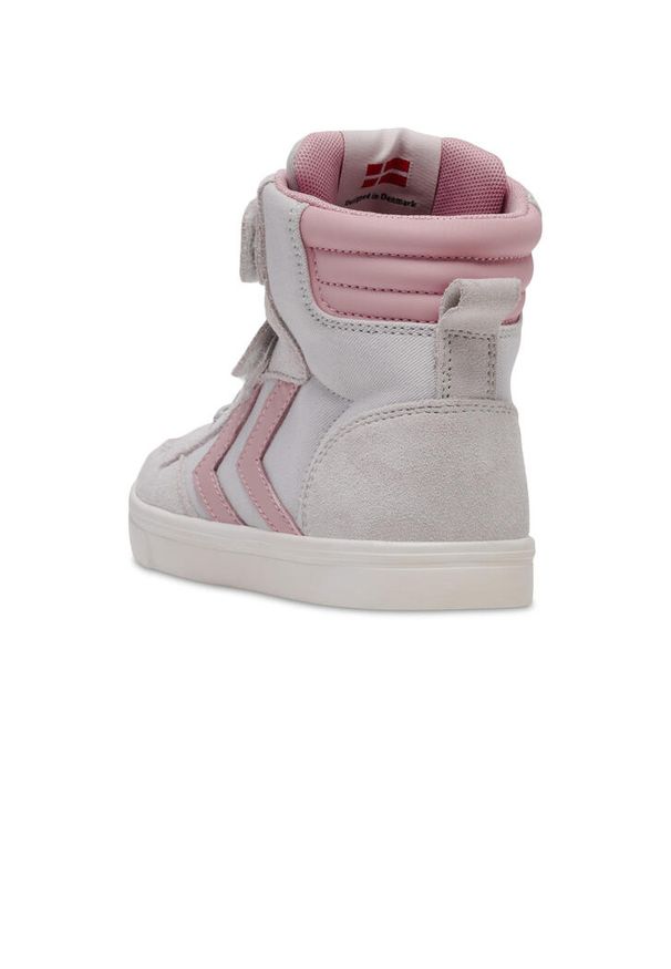 Dziecięce trenery high top Hummel Slimmer Stadil. Okazja: na co dzień. Kolor: szary