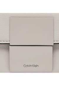 Calvin Klein Saszetka Iconic Plaque Camera Bag Xs K50K511650 Szary. Kolor: szary. Materiał: skóra #2