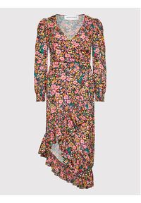 Silvian Heach Sukienka letnia PGP22528VE Kolorowy Regular Fit. Materiał: syntetyk. Wzór: kolorowy. Sezon: lato #5
