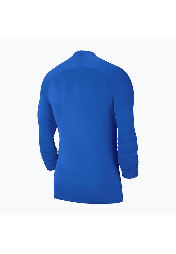Longsleeve termoaktywny dziecięcy Nike Dri-FIT Park First Layer. Kolor: niebieski. Długość rękawa: długi rękaw