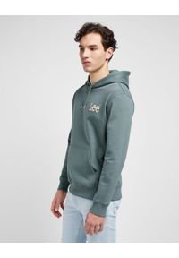 Lee - MĘSKA BLUZA Z KAPTUREM LEE CORE HOODIE SUMMIT 112351146 LM33015651. Typ kołnierza: kaptur