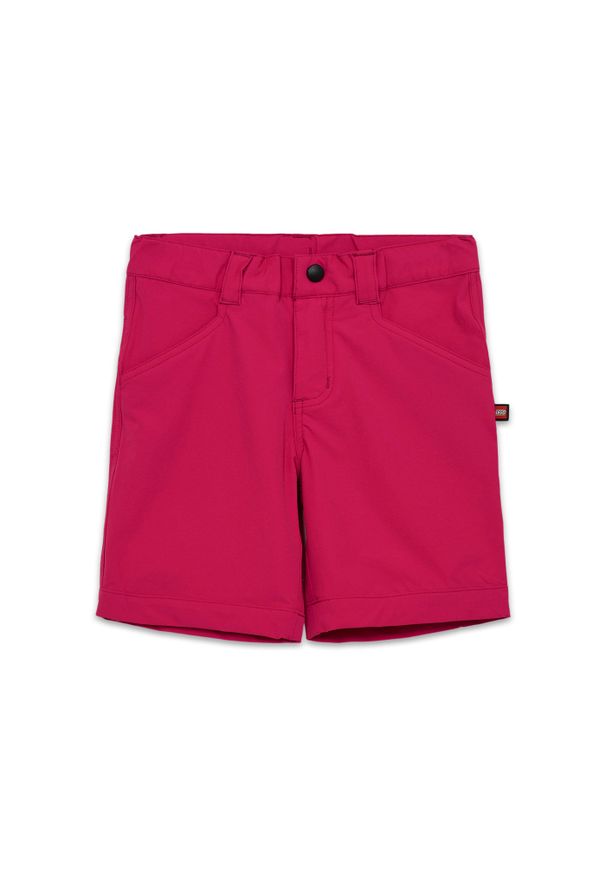 Szorty Dziecięce Techniczne Elastyczne LEGO Philo 201 Różowe. Kolor: różowy. Sezon: lato. Sport: turystyka piesza