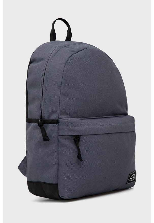 Superdry Plecak męski kolor granatowy duży gładki. Kolor: niebieski. Wzór: gładki
