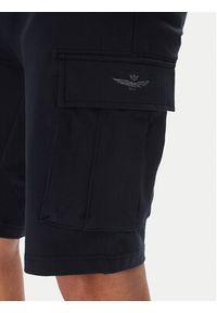 Aeronautica Militare Szorty sportowe 251BF025F459 Granatowy Regular Fit. Kolor: niebieski. Materiał: bawełna. Styl: sportowy #3