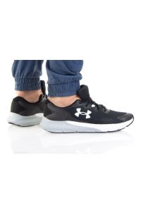 Buty Under Armour Charged Rouge 3 M 3024877-002 czarne. Okazja: na co dzień. Wysokość cholewki: przed kostkę. Kolor: czarny. Materiał: materiał. Szerokość cholewki: normalna. Sport: fitness #2