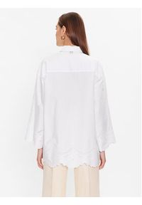 TwinSet - TWINSET Koszula 231TT2303 Biały Relaxed Fit. Kolor: biały. Materiał: bawełna #4