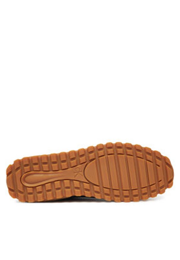 Calvin Klein Jeans Sneakersy YM0YM01330 Czarny. Kolor: czarny. Materiał: skóra