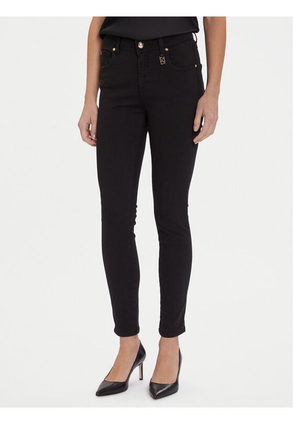 Gaudi Jeansy 521BD25001 Czarny Regular Fit. Kolor: czarny