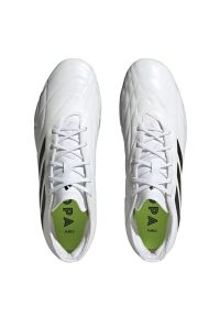 Adidas - Buty piłkarskie adidas Copa Pure.2 Fg M HQ8977 białe białe. Zapięcie: sznurówki. Kolor: biały. Materiał: skóra, guma. Sport: piłka nożna
