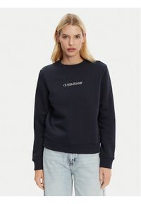 Guess Jeans Bluza W4YQ10 KC811 Granatowy Regular Fit. Kolor: niebieski. Materiał: bawełna #1