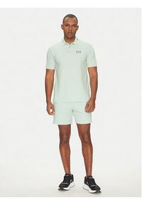 EA7 Emporio Armani Polo 7M000184 AF13511 U9060 Niebieski Regular Fit. Typ kołnierza: polo. Kolor: niebieski. Materiał: bawełna
