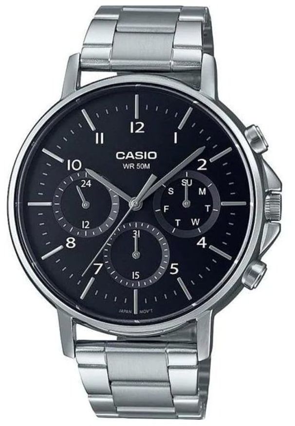 Casio - ZEGAREK MĘSKI CASIO MTP-E321D-1A (zd269a) + BOX