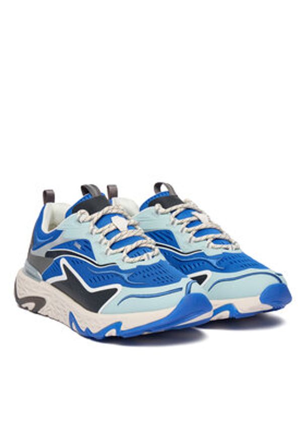 Karl Lagerfeld - KARL LAGERFELD Sneakersy Blaze KL52428 Niebieski. Kolor: niebieski. Materiał: materiał